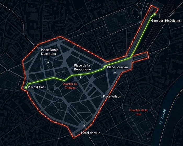 limdrive limoges maps